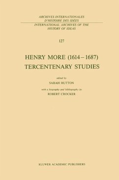 Henry More (1614¿1687) Tercentenary Studies - Hutton, S. (Hrsg.)