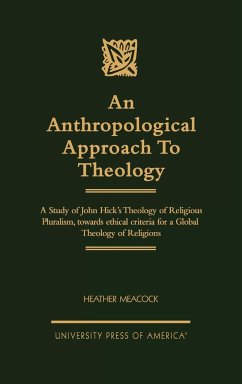An Anthropological Approach to Theology - Meacock, Heather