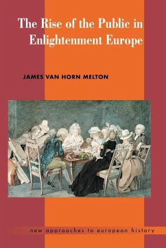 The Rise of the Public in Enlightenment Europe - Melton, James Van Horn (Emory University, Atlanta)