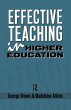 Effective Teaching in Higher Education - Bild 1