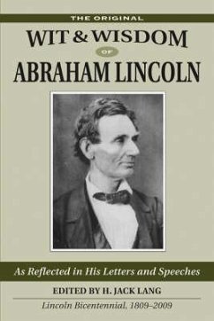 Cover The Original Wit & Wisdom of Abraham Lincoln