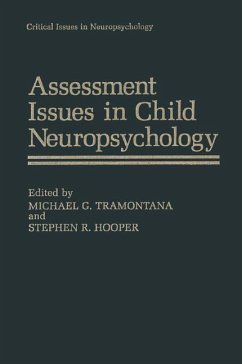 Assessment Issues in Child Neuropsychology - Tramontana, Michael G. / Hooper, Stephen R. (Hgg.)