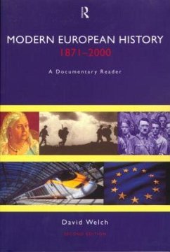 Modern European History, 1871-2000 - Welch, David