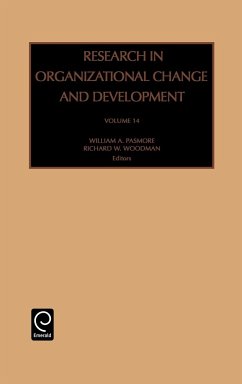 Research in Organizational Change and Development - Pasmore, William A. / Woodman, Richard W. (eds.)