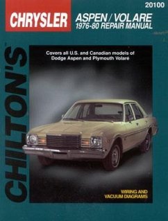 Dodge Aspen and Volare, 1976-80 - Chilton Automotive Books; The Nichols/Chilton; Chilton