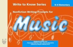 Write to Know: Nonfiction Writing Prompts for Elementary Music - Whited, Amy
