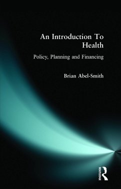 An Introduction to Health - Abel-Smith, Brian