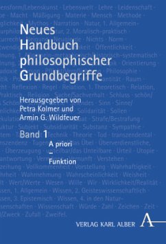Neues Handbuch philosophischer Grundbegriffe - Kolmer, Petra / Wildfeuer, Armin (Hrsg.)