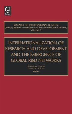 Internationalization of Research and Development and the Emergence of Global R & D Networks - Serapio, Jr, Manuel G. / Hayashi, Takabumi (eds.)