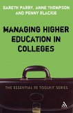 Managing Higher Education in Colleges