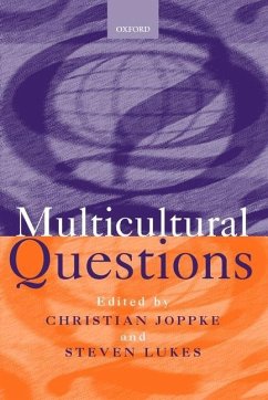 Multicultural Questions - Joppke, Christian / Lukes, Steven (eds.)