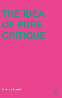 Cover Idea of Pure Critique