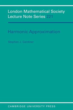 Harmonic Approximation - Gardiner, Stephen J.; Stephen J., Gardiner