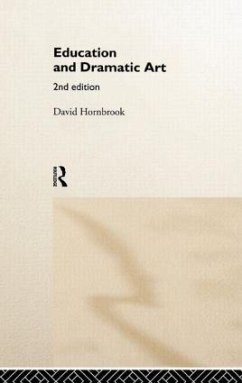 Education and Dramatic Art - Hornbrook, David