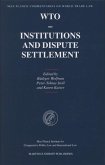 Wto - Institutions and Dispute Settlement