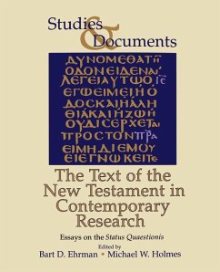 Cover The Text of the New Testament in Contemporary Research