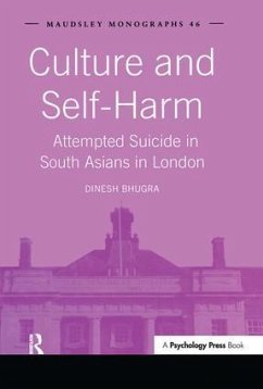 Culture and Self-Harm - Bhugra, Dinesh