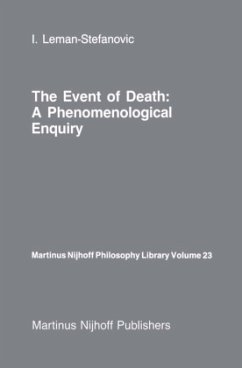 The Event of Death: a Phenomenological Enquiry - Leman-Stefanovic, I.
