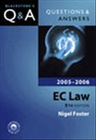 Questions and Answers EC Law 2005-2006 - Foster, Nigel