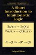 A Short Introduction to Intuitionistic... - Bild 1