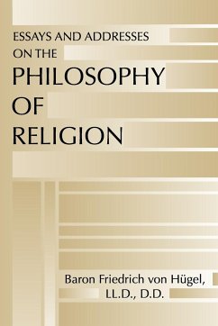 Essays and Addresses on the Philosophy of Religion