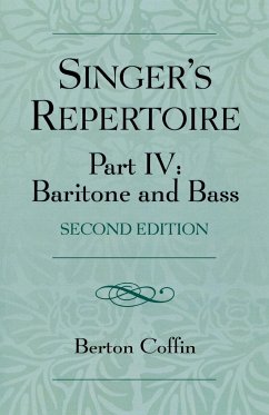 The Singer's Repertoire, Part IV - Coffin, Berton