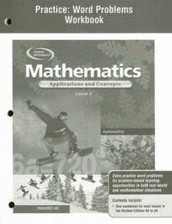 Mathematics: Applications and Concepts, Course 2, Practice: Word Problems Workbook - McGraw Hill