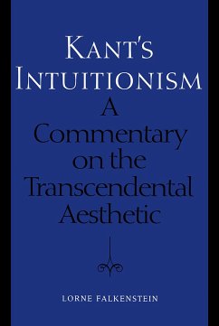 Kant's Intuitionism - Falkenstein, Lorne