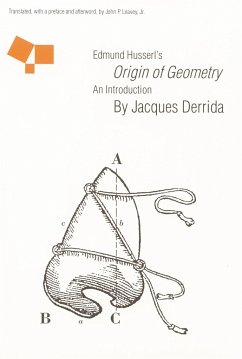 Edmund Husserl's Origin of Geometry - Derrida, Jacques