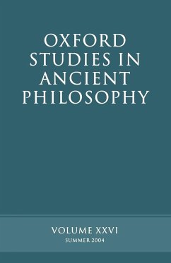 Oxford Studies in Ancient Philosophy - Sedley, David (ed.)