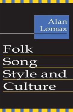 Folk Song Style and Culture - Lomax, Alan