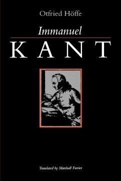 Cover Immanuel Kant