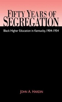 Fifty Years of Segregation - Hardin, John A