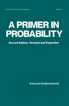 A Primer in Probability - Subrahmaniam, Kathleen