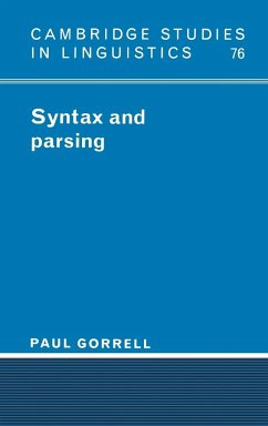 Syntax and Parsing - Gorrell, Paul; Paul, Gorrell