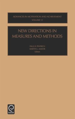 New Directions in Measures and Methods - Pintrich, Paul R / Maehr, Martin L. (eds.)