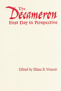 The Decameron First Day in Perspective