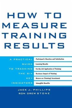 How to Measure Training Results - Phillips, Jack J; Stone, Ron