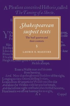 Cover Shakespearean Suspect Texts