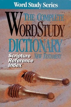 Scripture Refernce Index for the Complete Word Study Dictionary: NT - Zodhiates, Spiros