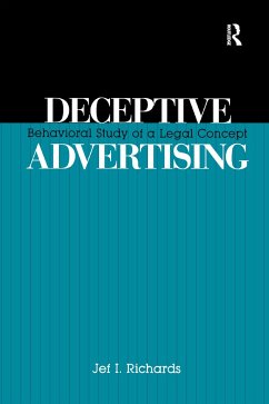 Deceptive Advertising - Richards, Jef