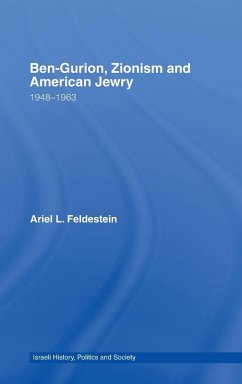 Cover Ben-Gurion, Zionism and American Jewry