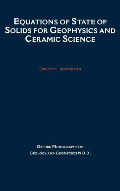 Cover Equations of State for Solids in Geophysics and Ceramic Science