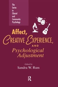 Affect, Creative Experience, And Psychological Adjustment - Russ, Sandra W. (ed.)