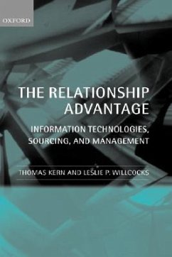 The Relationship Advantage - Kern, Thomas; Willcocks, Leslie P