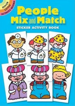People Mix and Match Sticker Activity Book - Stillerman, Robbie