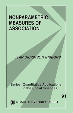 Nonparametric Measures of Association - Gibbons, Jean Dickinson