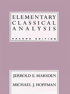 Elementary Classical Analysis - Marsden, Jerrold E.; Hoffman, Michael J.