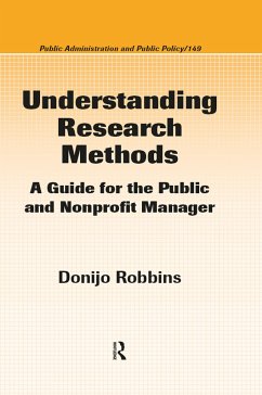 Understanding Research Methods - Robbins, Donijo