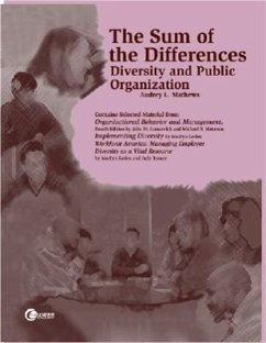 The Sum of the Differences Diversity and Public Organization - Mathews, Audrey L.